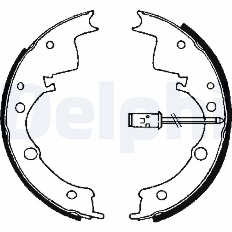 Set saboti frana LS1605 DELPHI