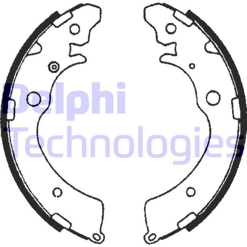 Set saboti frana LS1641 DELPHI