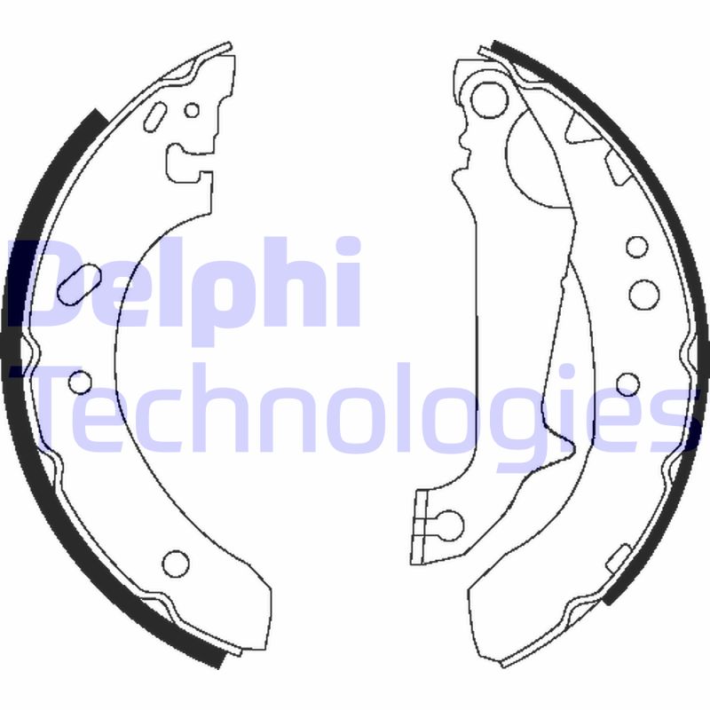 Set saboti frana LS1683 DELPHI