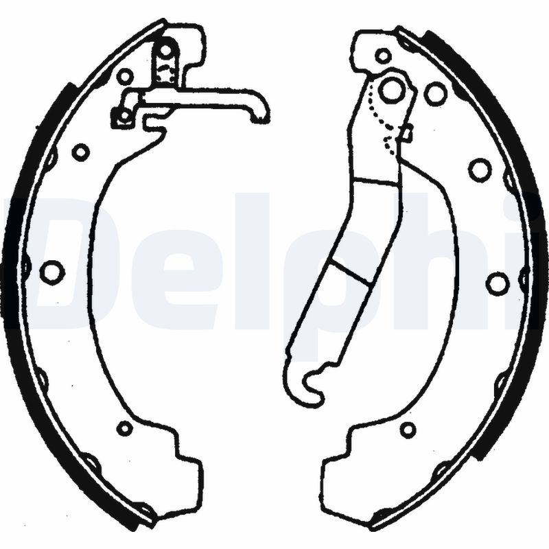 Set saboti frana LS1702 DELPHI