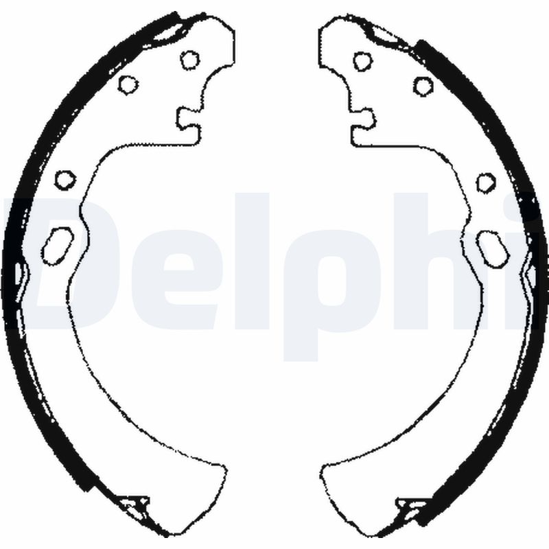 Set saboti frana LS1708 DELPHI