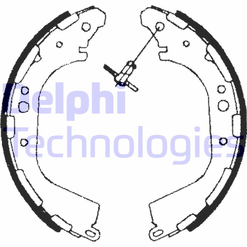 Set saboti frana LS1709 DELPHI