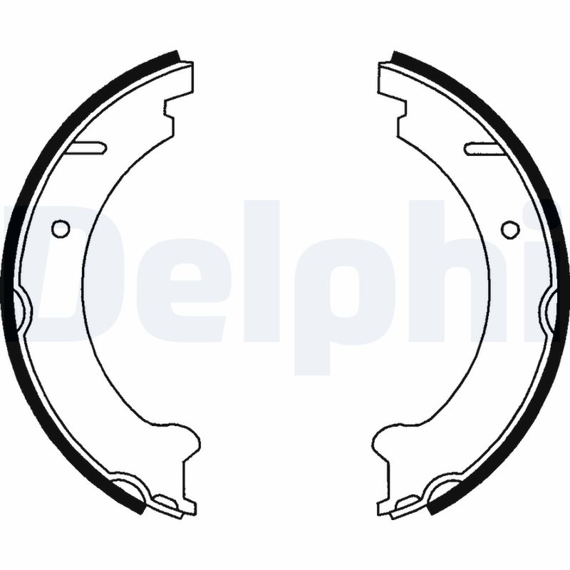 Set saboti frana, frana de mana LS1781 DELPHI