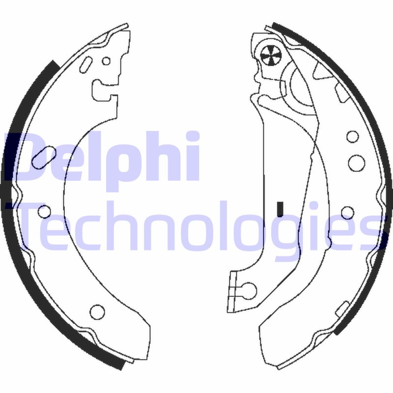 Set saboti frana LS1783 DELPHI