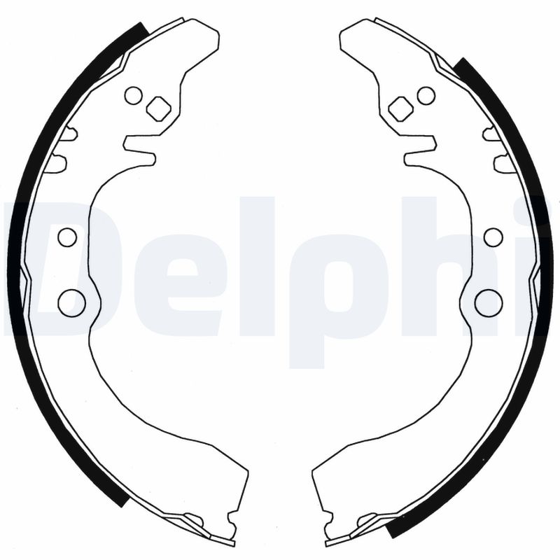 Set saboti frana LS1823 DELPHI