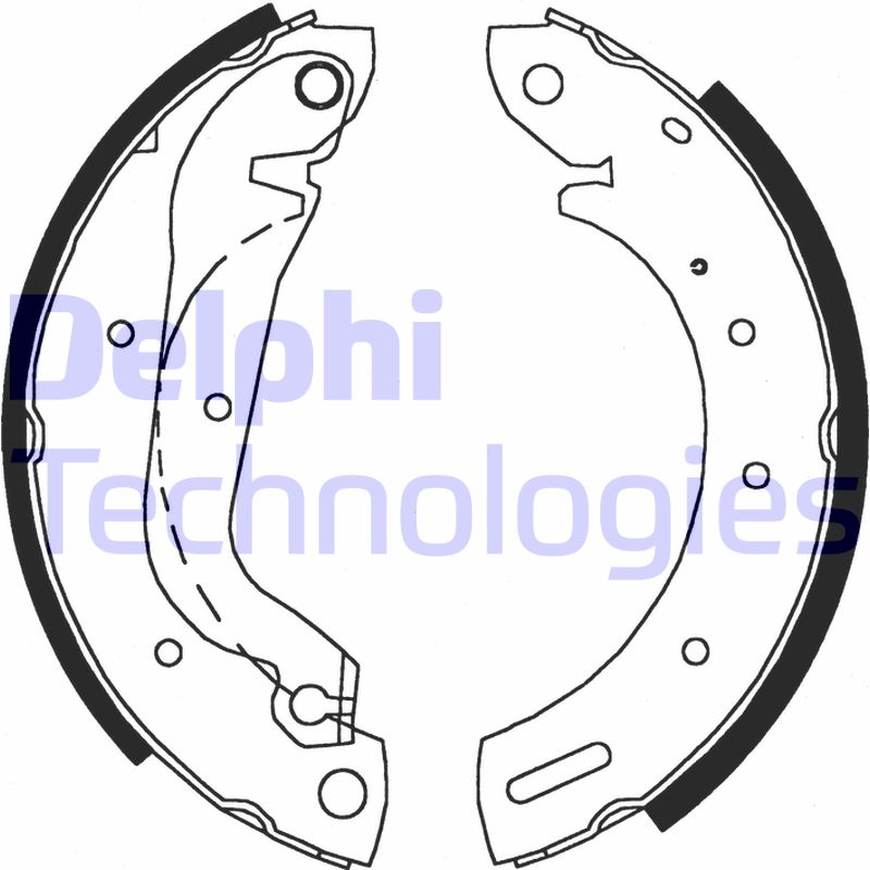 Set saboti frana LS1827 DELPHI