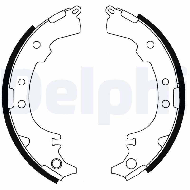 Set saboti frana LS1831 DELPHI