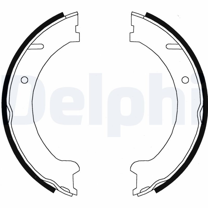Set saboti frana, frana de mana LS1832 DELPHI