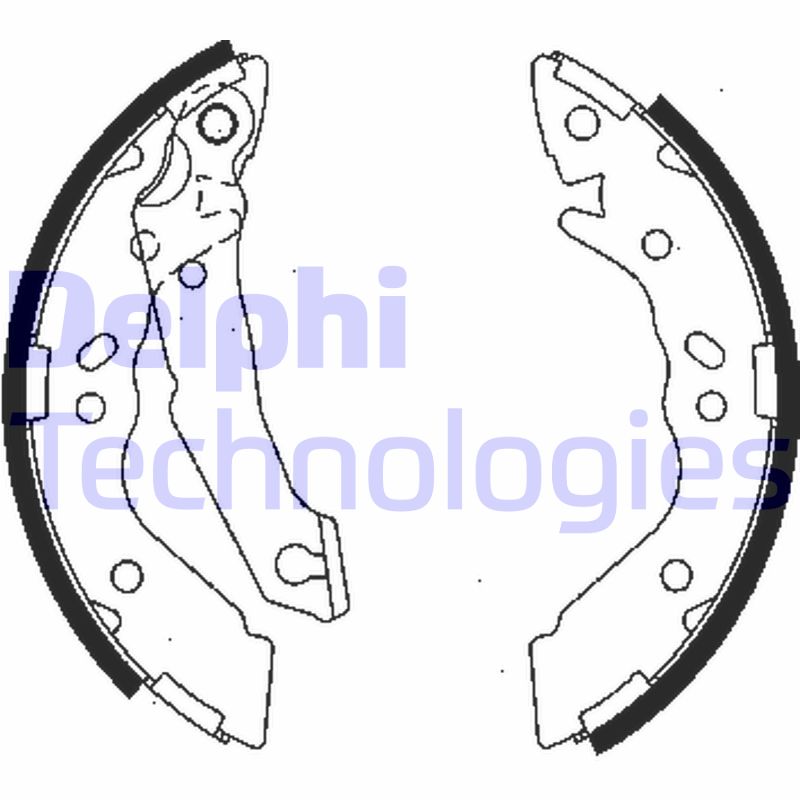 Set saboti frana LS1836 DELPHI