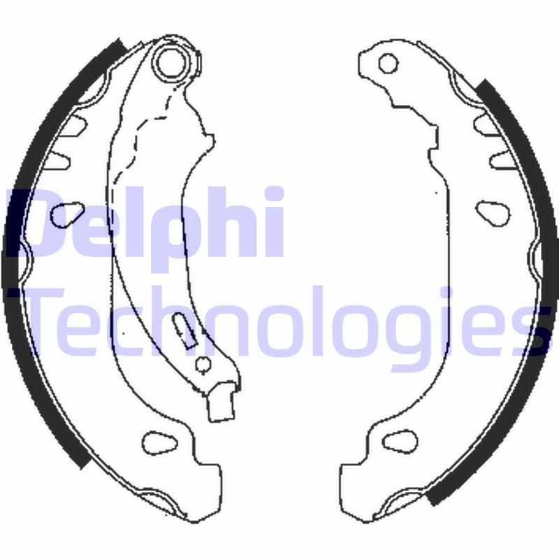 Set saboti frana LS1844 DELPHI