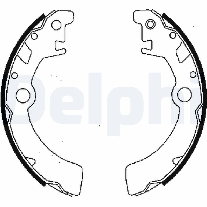 Set saboti frana LS1846 DELPHI