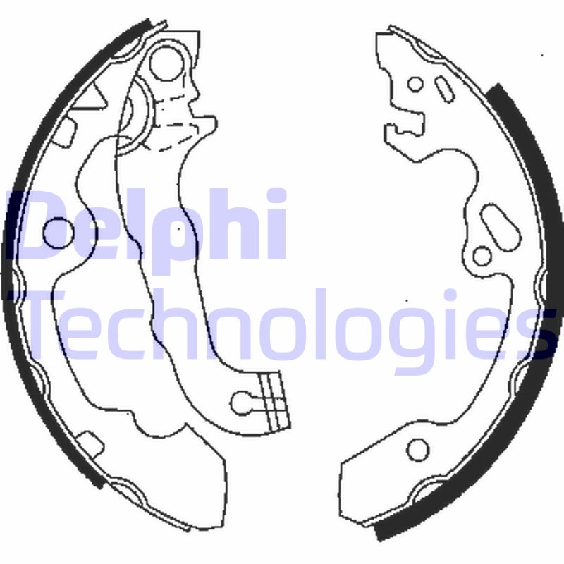 Set saboti frana LS1850 DELPHI