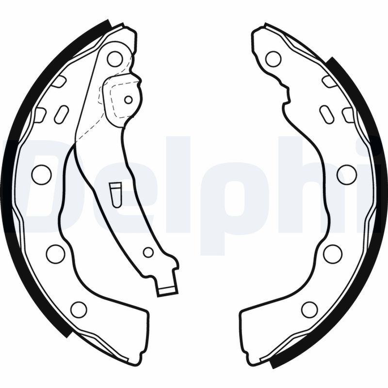 Set saboti frana LS1880 DELPHI