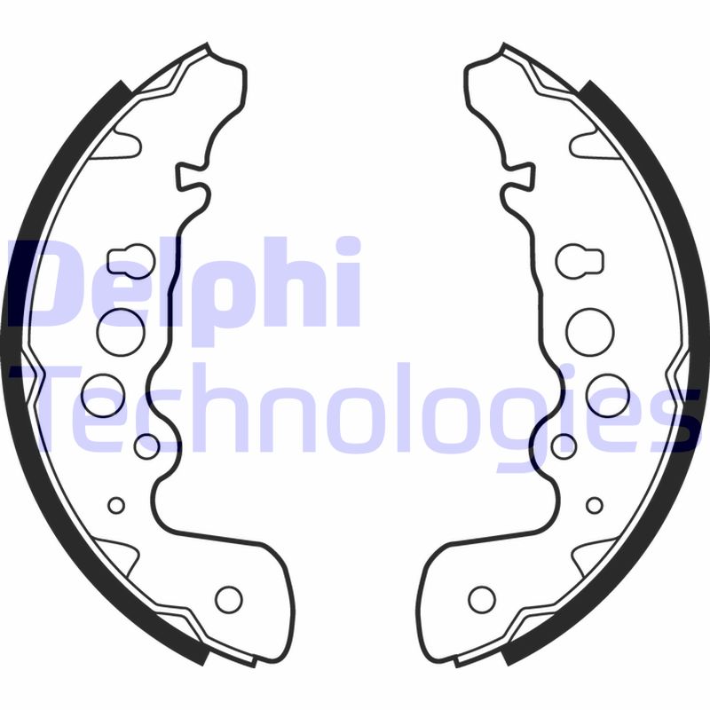 Set saboti frana LS1882 DELPHI