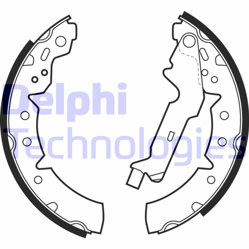 Set saboti frana LS1883 DELPHI