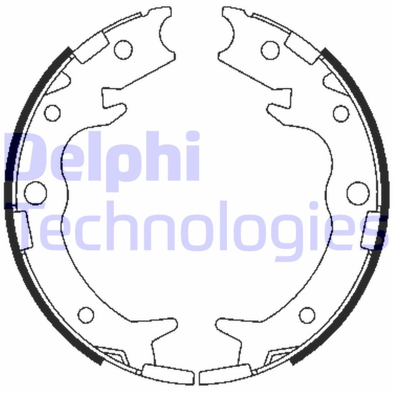 Set saboti frana LS1900 DELPHI