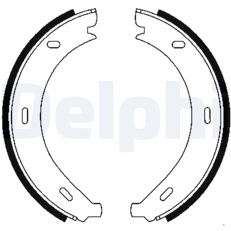 Set saboti frana, frana de mana LS1902 DELPHI