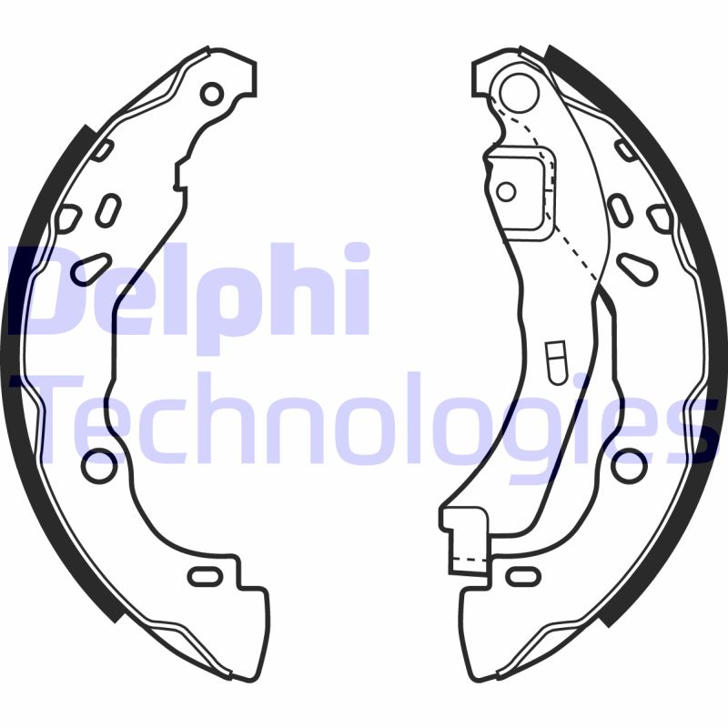 Set saboti frana LS1929 DELPHI