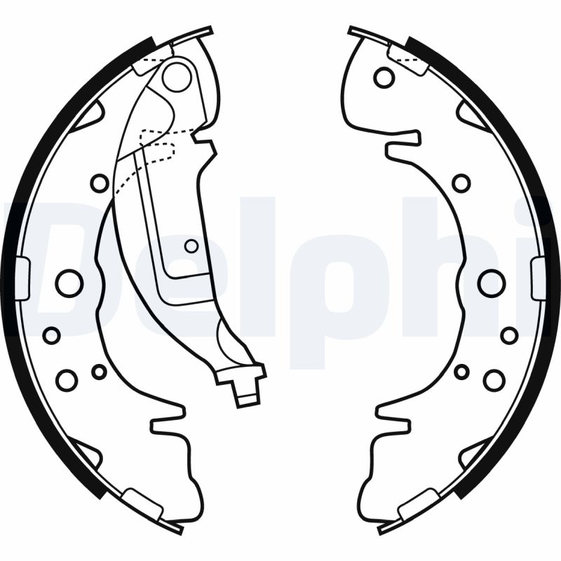 Set saboti frana LS1935 DELPHI