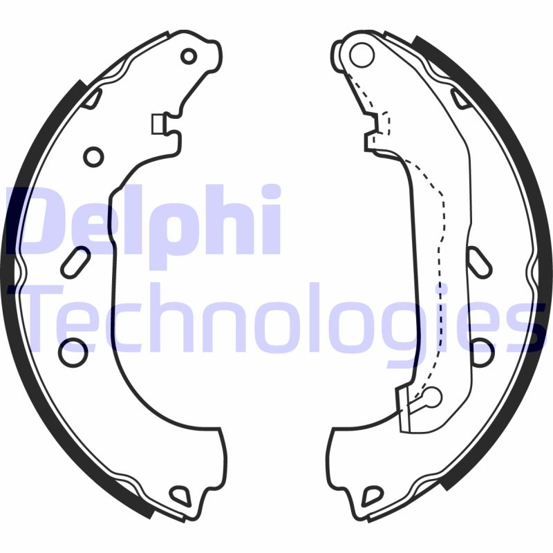 Set saboti frana LS1940 DELPHI