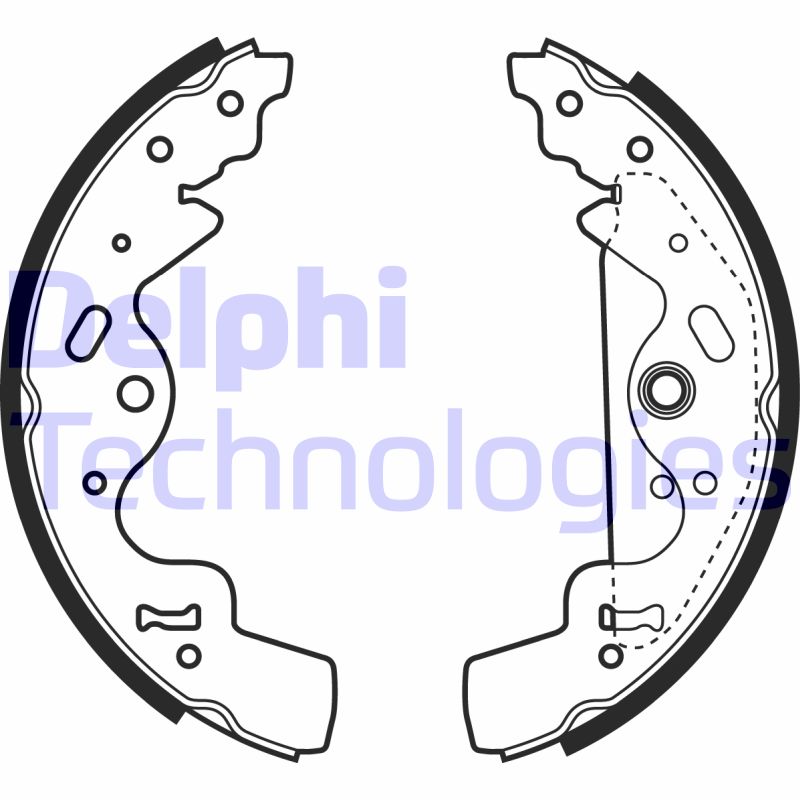 Set saboti frana LS1941 DELPHI