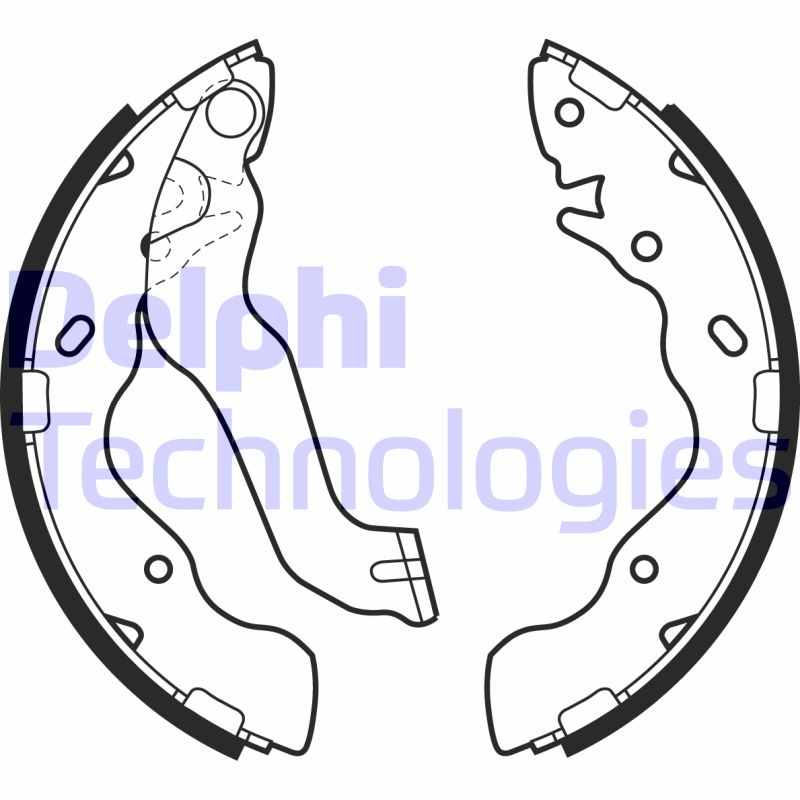 Set saboti frana LS1953 DELPHI