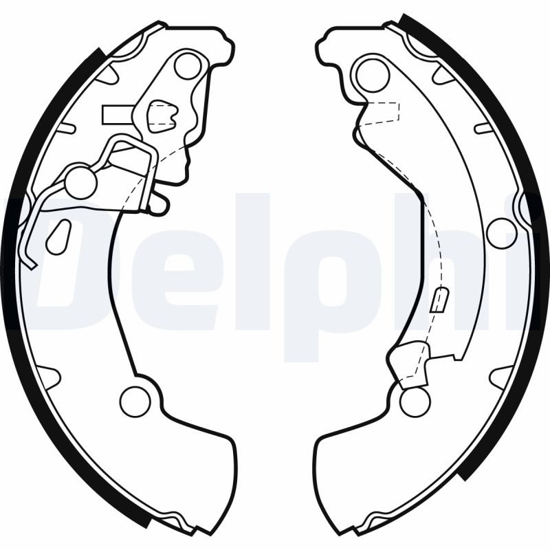 Set saboti frana LS1956 DELPHI