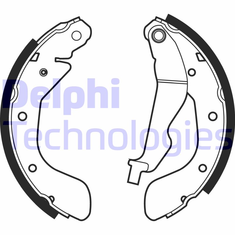 Set saboti frana LS1969 DELPHI