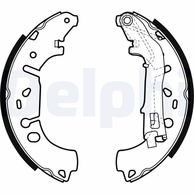 Set saboti frana LS1981 DELPHI