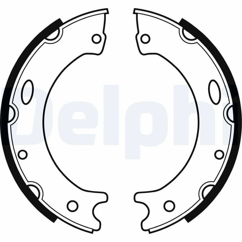 Set saboti frana, frana de mana LS1989 DELPHI