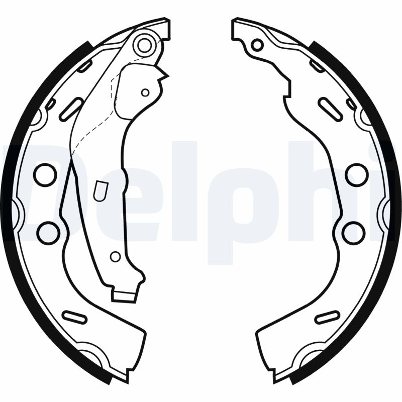Set saboti frana LS1993 DELPHI