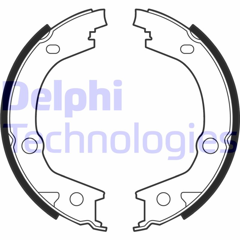 Set saboti frana, frana de mana LS2001 DELPHI