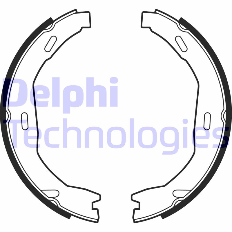 Set saboti frana, frana de mana LS2006 DELPHI