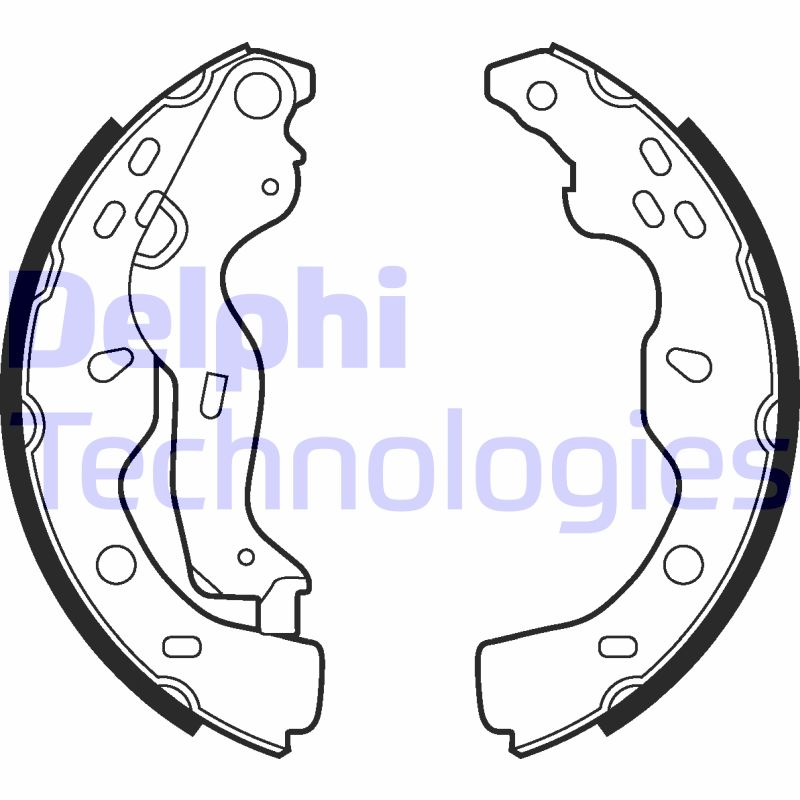 Set saboti frana LS2009 DELPHI