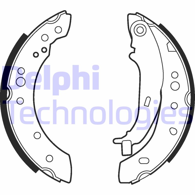 Set saboti frana LS2013 DELPHI