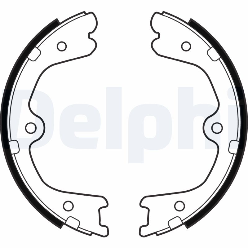 Set saboti frana, frana de mana LS2032 DELPHI