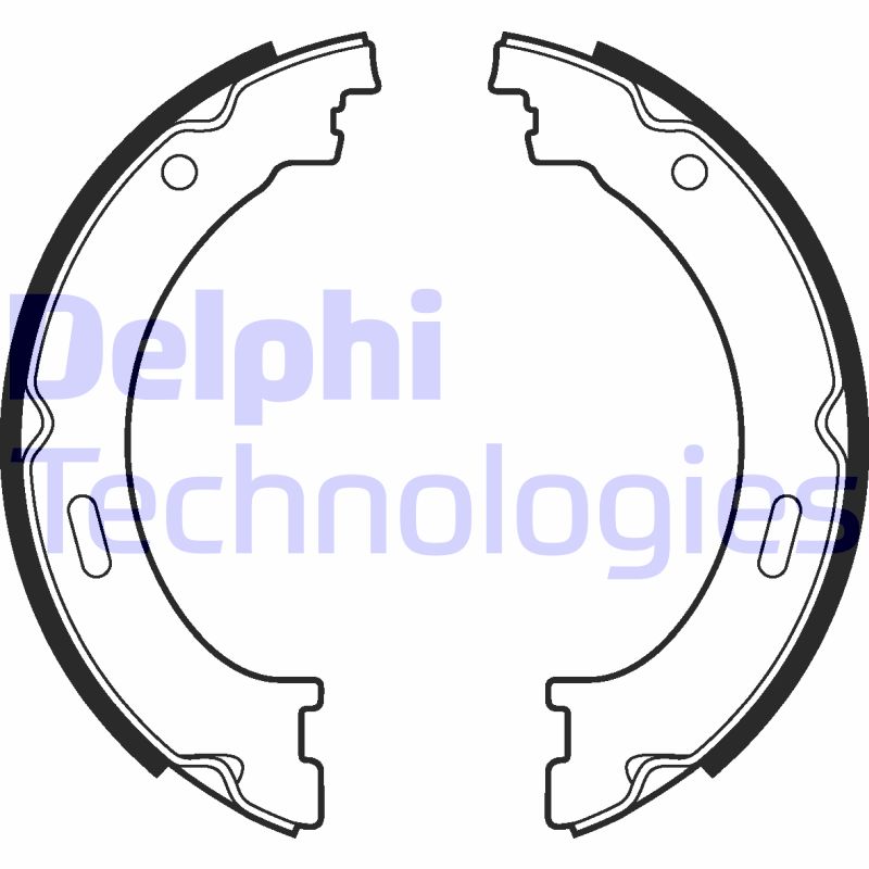 Set saboti frana, frana de mana LS2041 DELPHI