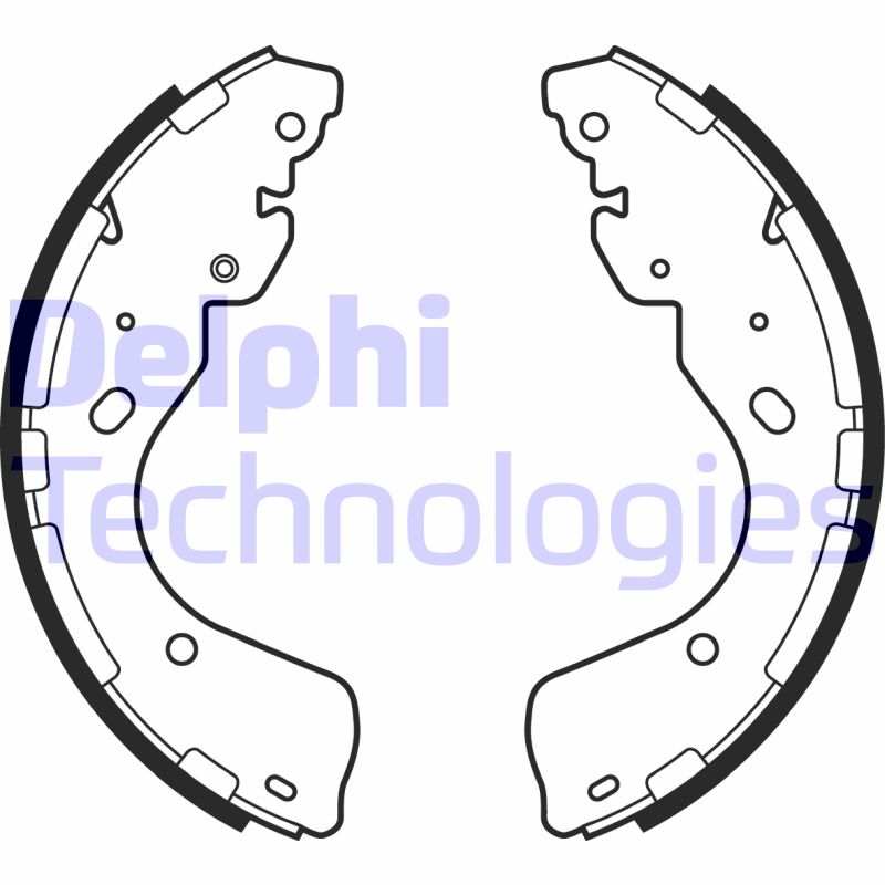 Set saboti frana LS2080 DELPHI