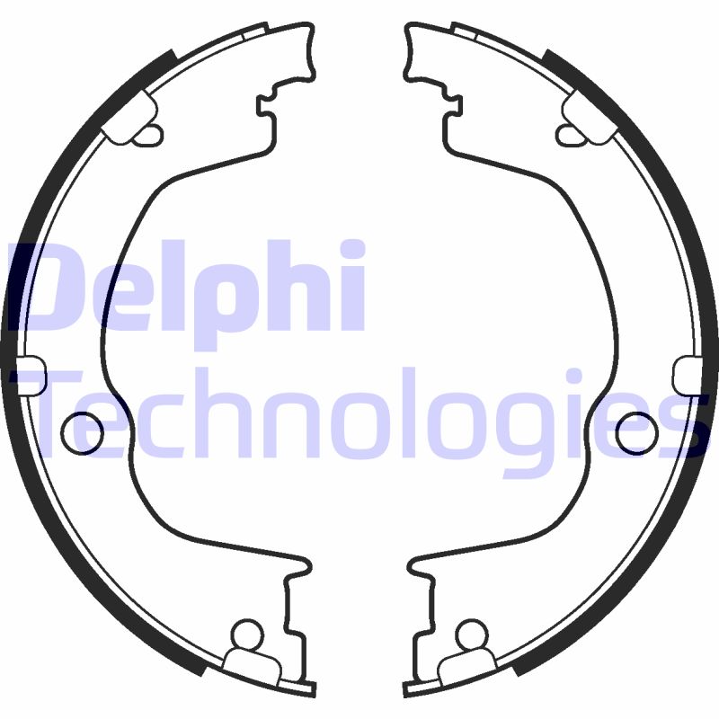 Set saboti frana, frana de mana LS2106 DELPHI