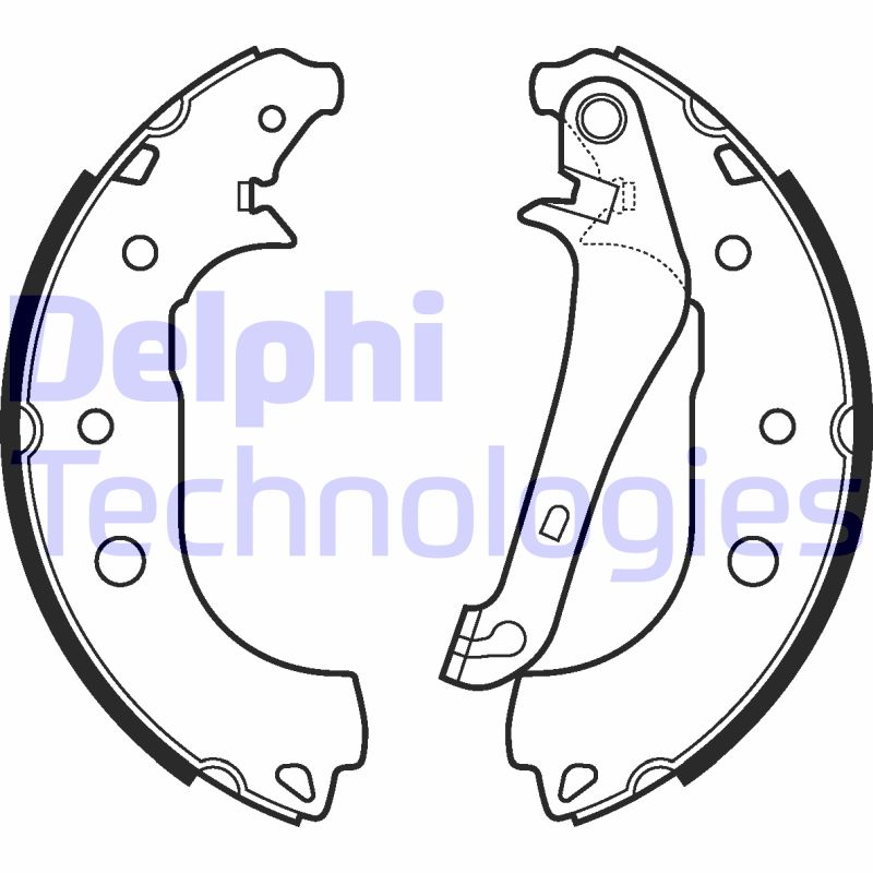 Set saboti frana LS2108 DELPHI