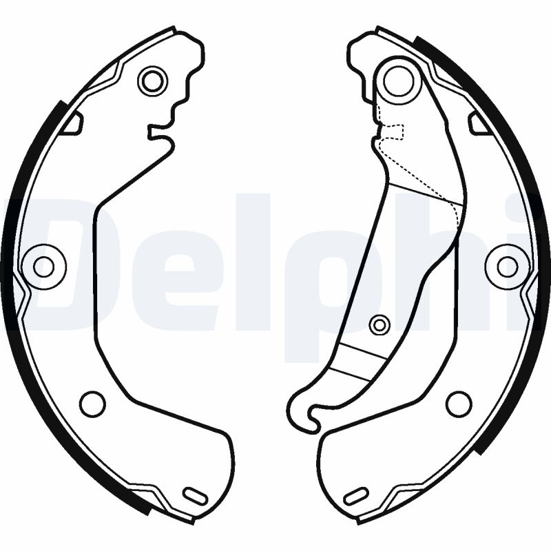 Set saboti frana LS2112 DELPHI