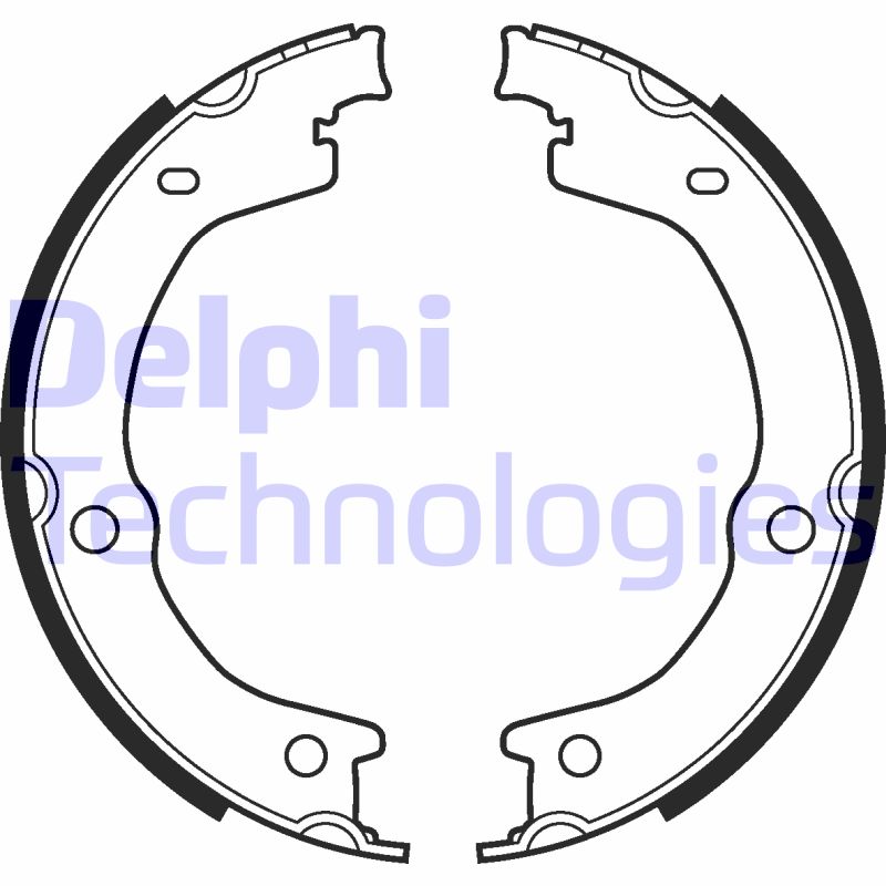 Set saboti frana, frana de mana LS2118 DELPHI