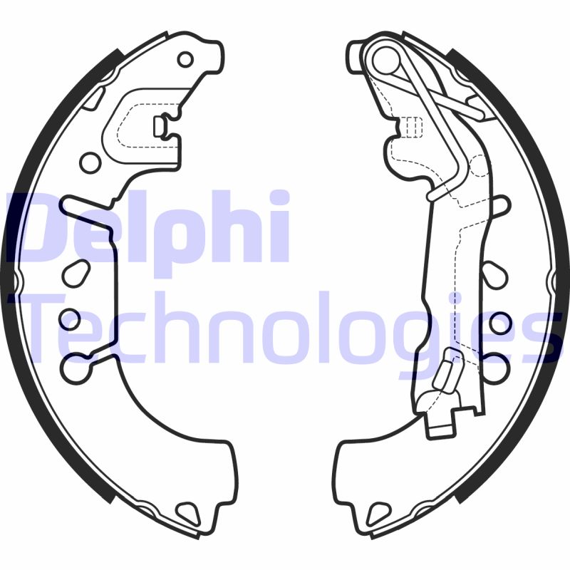 Set saboti frana LS2135 DELPHI