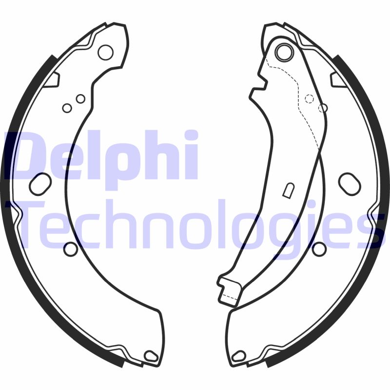 Set saboti frana LS2136 DELPHI