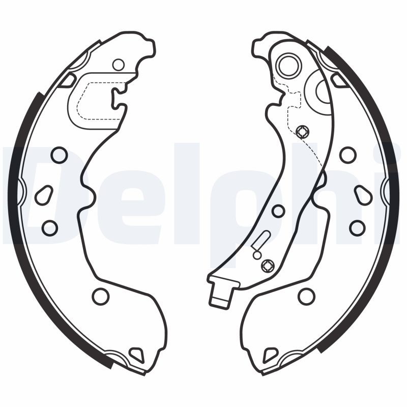 Set saboti frana LS2148 DELPHI