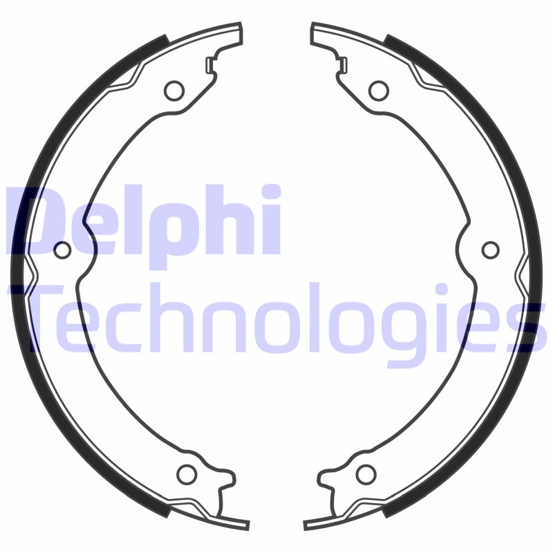 Set saboti frana, frana de mana LS2152 DELPHI