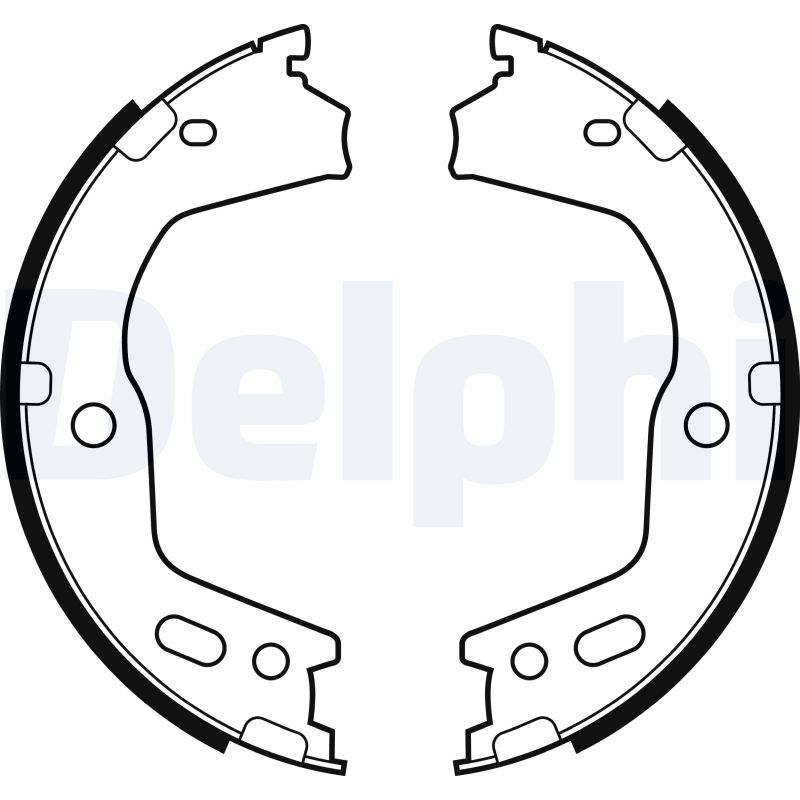Set saboti frana, frana de mana LS2154 DELPHI