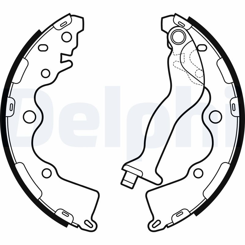Set saboti frana LS2165 DELPHI