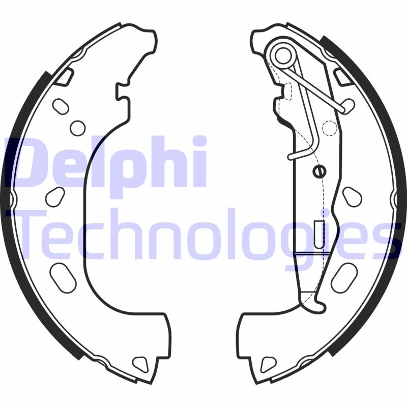 Set saboti frana LS2167 DELPHI