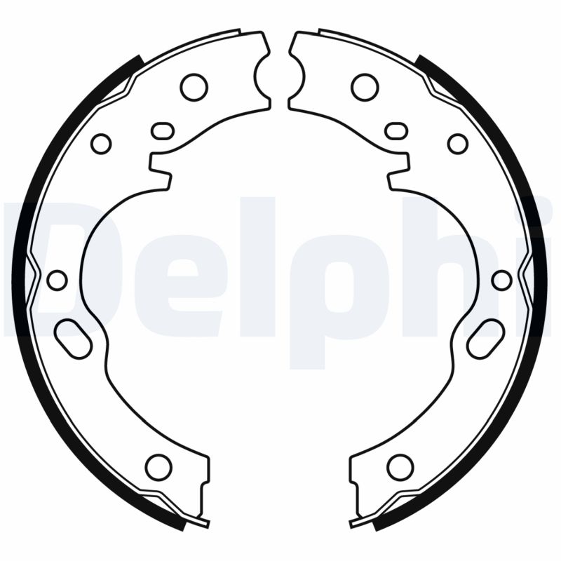 Set saboti frana, frana de mana LS2171 DELPHI
